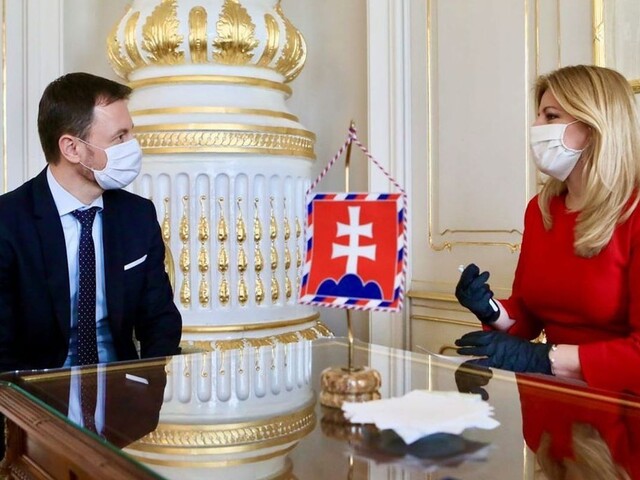 Čaputovú zaujímali detaily záchranných opatrení, stretla sa s Hegerom