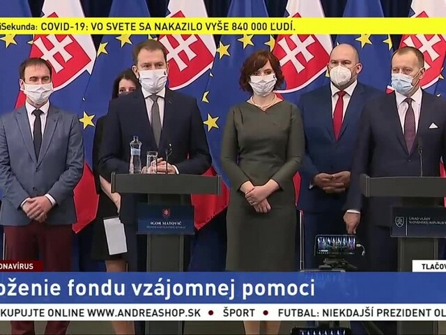 TB I. Matoviča a koaličných partnerov o fonde vzájomnej pomoci