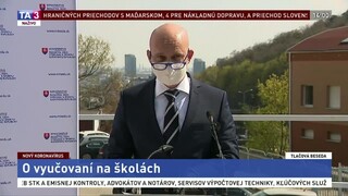 TB ministra školstva B. Gröhlinga o vyučovaní na školách