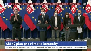 TB I. Matoviča, A. Bučkovej a P. Polláka o akčnom pláne pre rómske komunity