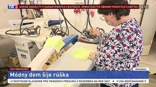 Namiesto predstavenia novej kolekcie šijú krajčírky rúška