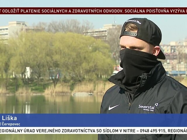 Hokejista A. Liška o tréningoch počas pandémie a podpise zmluvy