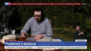 Umelci pozdravujú: výtvarník Róbert Hromec