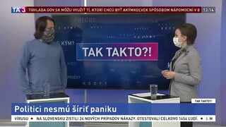 Politici nesmú šíriť paniku