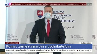 TB ministra práce M. Krajniaka o žiadostiach o štátnu pomoc