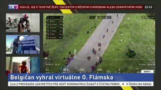 Pandémia zmarila slávne preteky, virtuálne vyhral van Avermaet