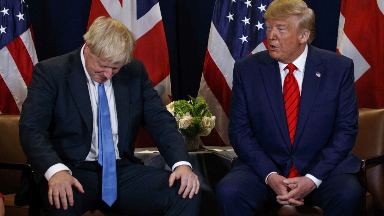 Trumpa trápi zdravotný stav britského premiéra, chce mu pomôcť