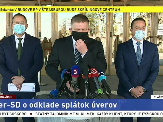 TB predstaviteľov strany Smer-SD o odklade splátok úverov