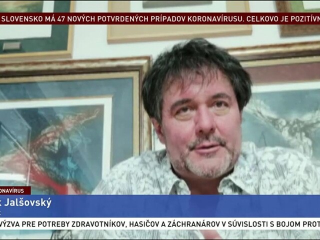 Umelci pozdravujú: výtvarník Frank Jalšovský