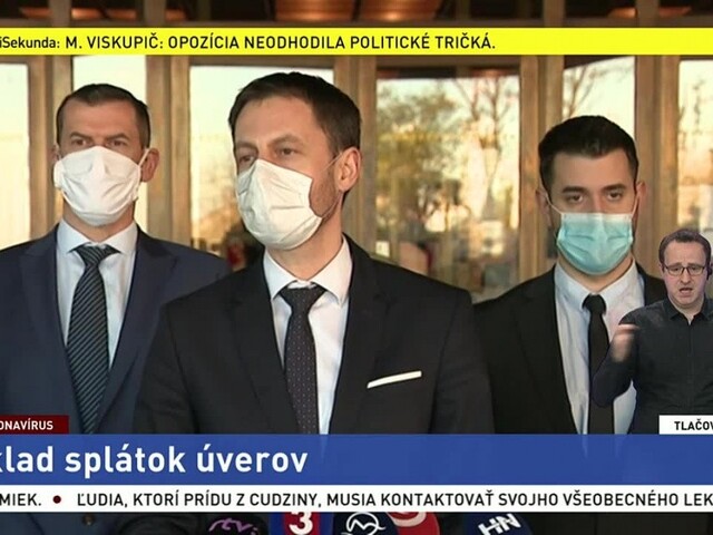 TB ministra financií E. Hegera o odklade splátok úverov
