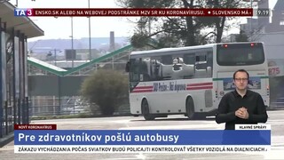 V Prešovskom kraji zastavili prímestskú autobusovú dopravu