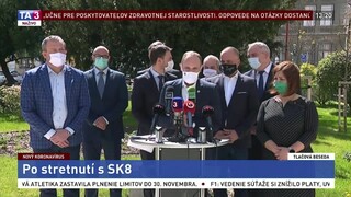 TB predstaviteľov SK8 a E. Hegera po spoločnom rokovaní