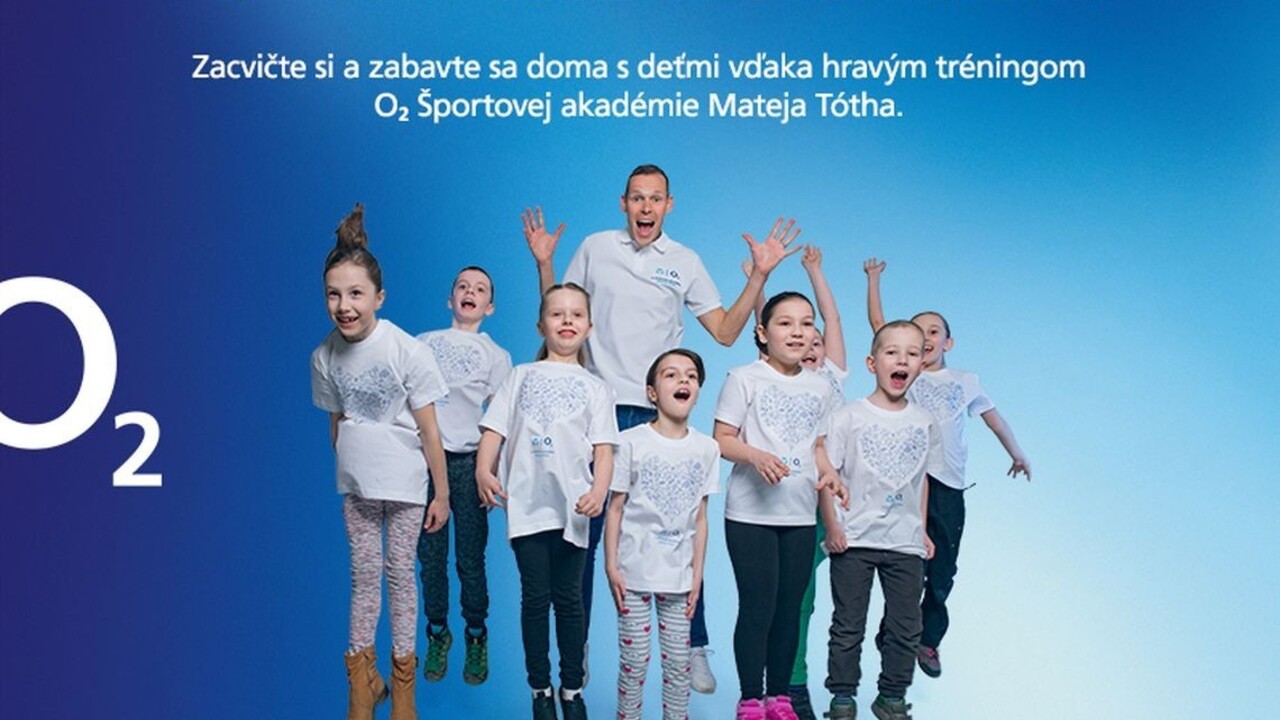 O2 Športová akadémia Mateja Tótha spúšťa Telesnú na doma. Zacvičte si s deťmi