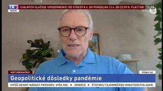 HOSŤ V ŠTÚDIU: Expert D. Zupka o geopolitických dosahoch pandémie