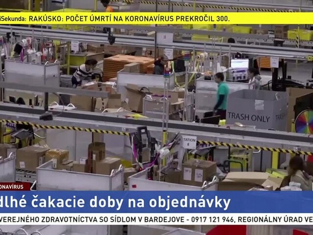 Dodávky tovarov z e-shopov meškajú, môže za to zvýšený dopyt