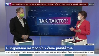 Fungovanie nemocníc v čase pandémie
