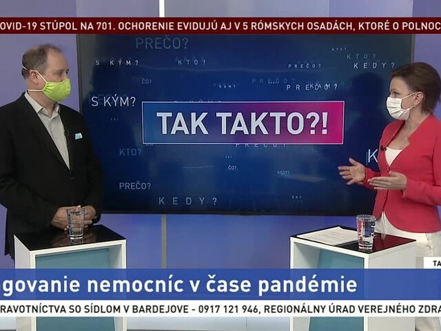 Fungovanie nemocníc v čase pandémie