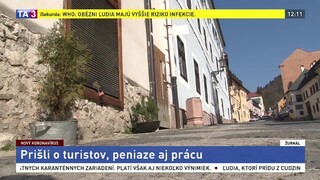 Banská Štiavnica má problémy, prichádza o turistov i o peniaze