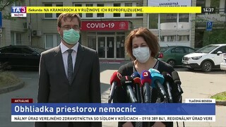 TB M. Krajčího po návšteve Univerzitnej nemocnice v Bratislave