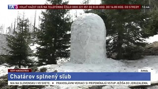 Tatry sú bez turistov, chatár Petras aj tak dodržal svoj sľub