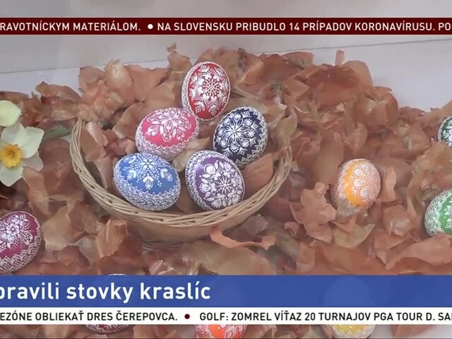 Pripravili stovky veľkonočných kraslíc, nemôžu ich však vystaviť