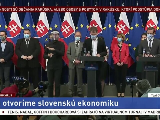 TB predstaviteľov vlády a odborníkov o ekonomických opatreniach