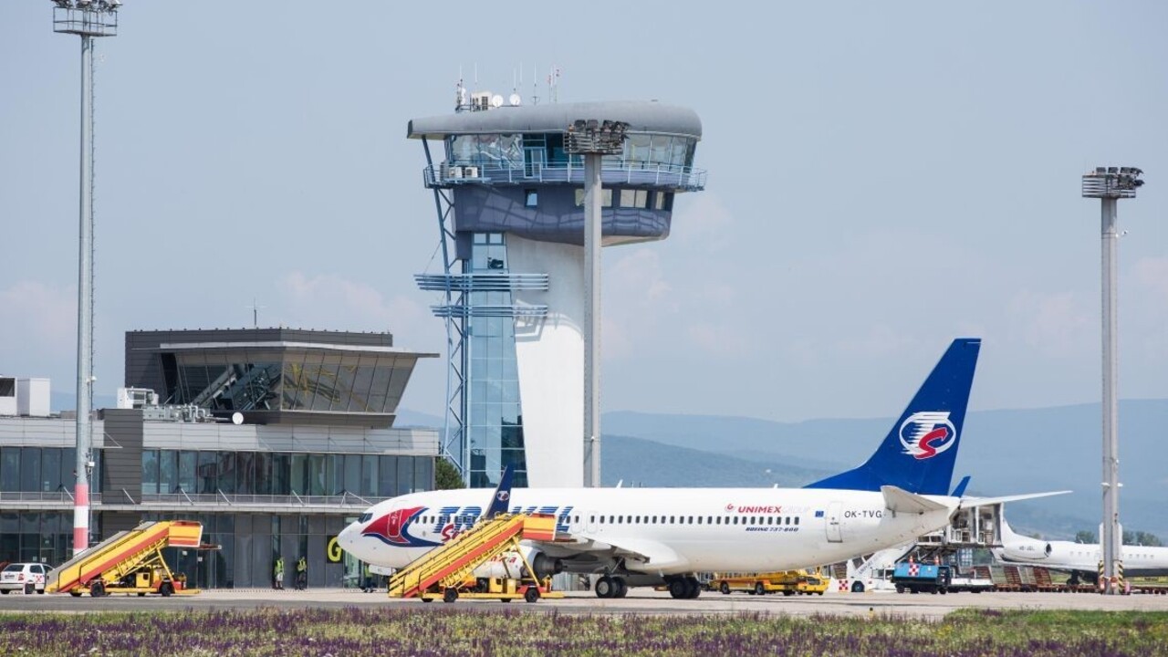 Vybavený náklad bratislavského letiska stúpol o 44 percent