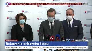 TB ministra zdravotníctva M. Krajčího o nových obetiach pandémie