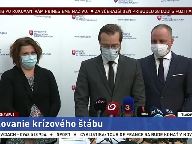 TB ministra zdravotníctva M. Krajčího o nových obetiach pandémie