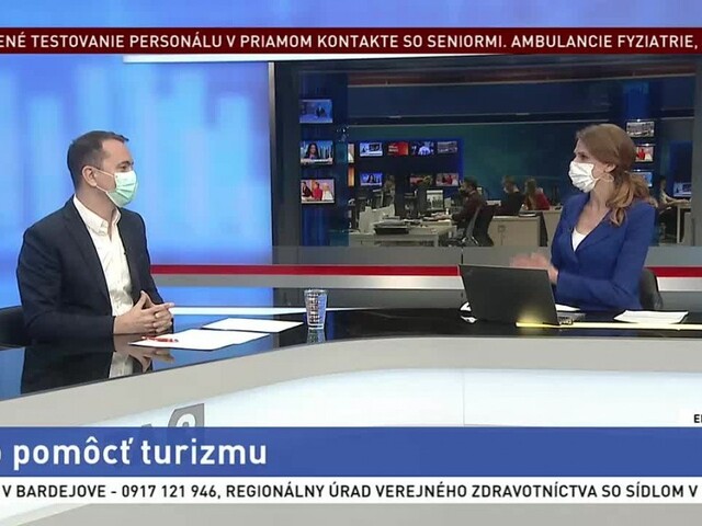 HOSŤ V ŠTÚDIU: M. Volek o pomoci turizmu