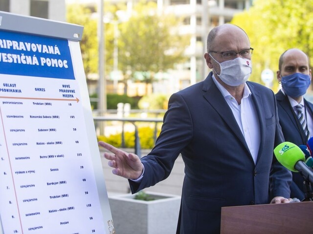 Štát chce podporiť menej rozvinuté regióny. Sulík prezradil, ako