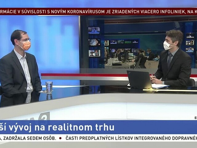 HOSŤ V ŠTÚDIU: Analytik M. Lázik o vývoji na realitnom trhu