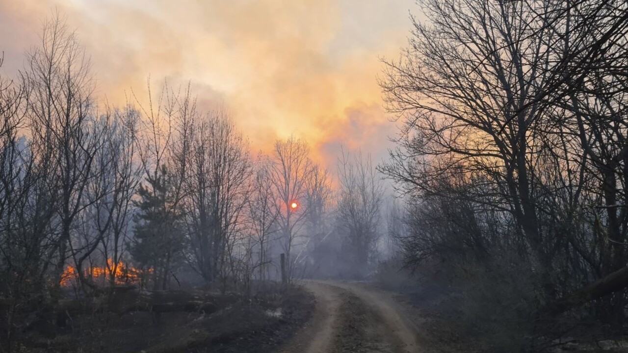 Nevychádzajte, znelo varovanie. Dym z Černobyľu znečistil Kyjev