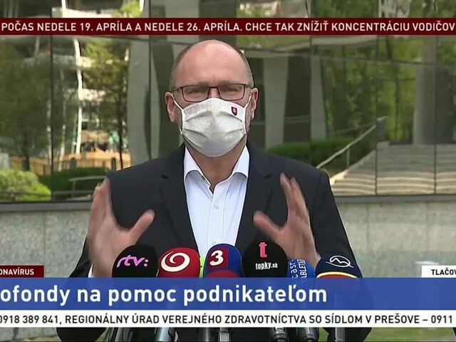 TB R. Sulíka o eurofondoch na pomoc podnikateľom