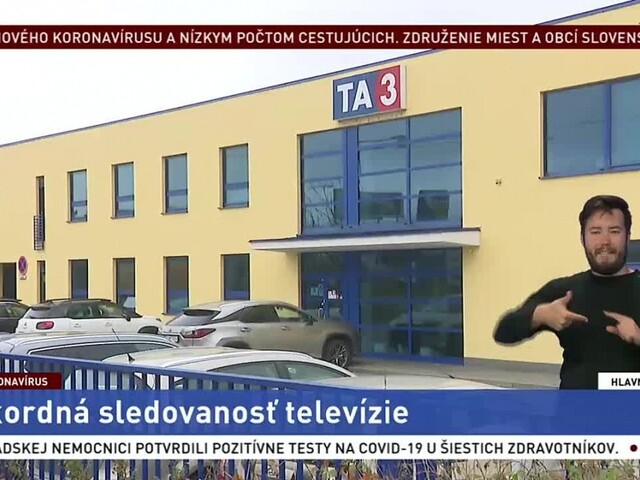 Sledovanosť TA3 stúpa, televízia zaznamenala rekordné čísla