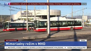Klesol počet cestujúcich, v MHD začal platiť mimoriadny režim