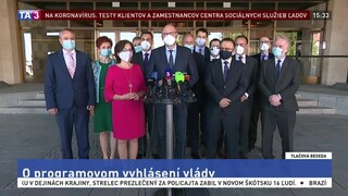 TB strany SaS o programovom vyhlásení vlády