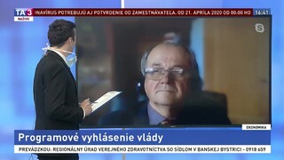 Analytik V. Páleník o programovom vyhlásení vlády