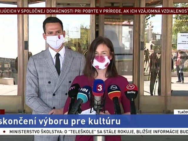 TB ministerky N. Milanovej po skončení Výboru pre kultúru a médiá