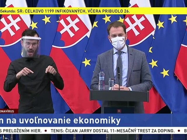TB premiéra I. Matoviča o spustení plánu na uvoľňovanie opatrení