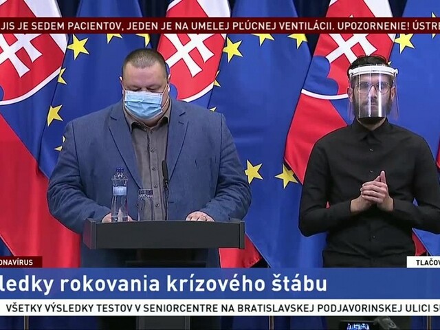 TB J. Mikasa o výsledkoch rokovania krízového štábu