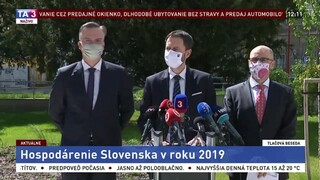 TB predstaviteľov ministerstva financií o hospodárení v roku 2019