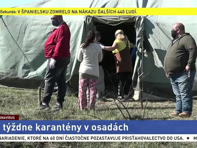 Osady sú v karanténe už dva týždne, v Žehre počet nakazených stúpol
