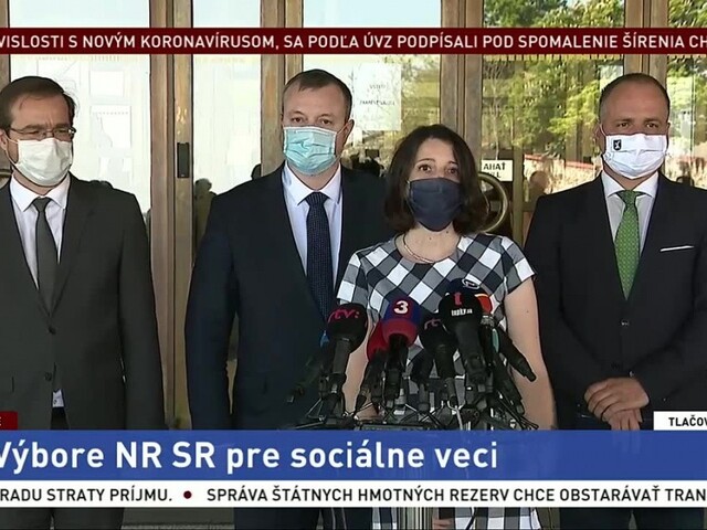 TB J. Žitňanskej, M. Krajniaka a M. Krajčího po rokovaní Výboru pre sociálne veci