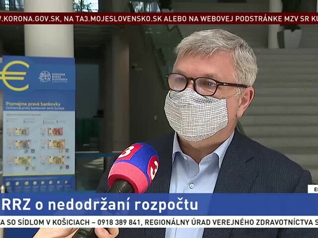 Predseda RRZ I. Šramko o nedodržaní rozpočtu
