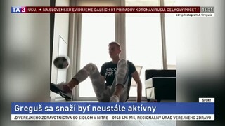 Greguš sa pripravuje doma, tréningové centrá sú v USA zatvorené