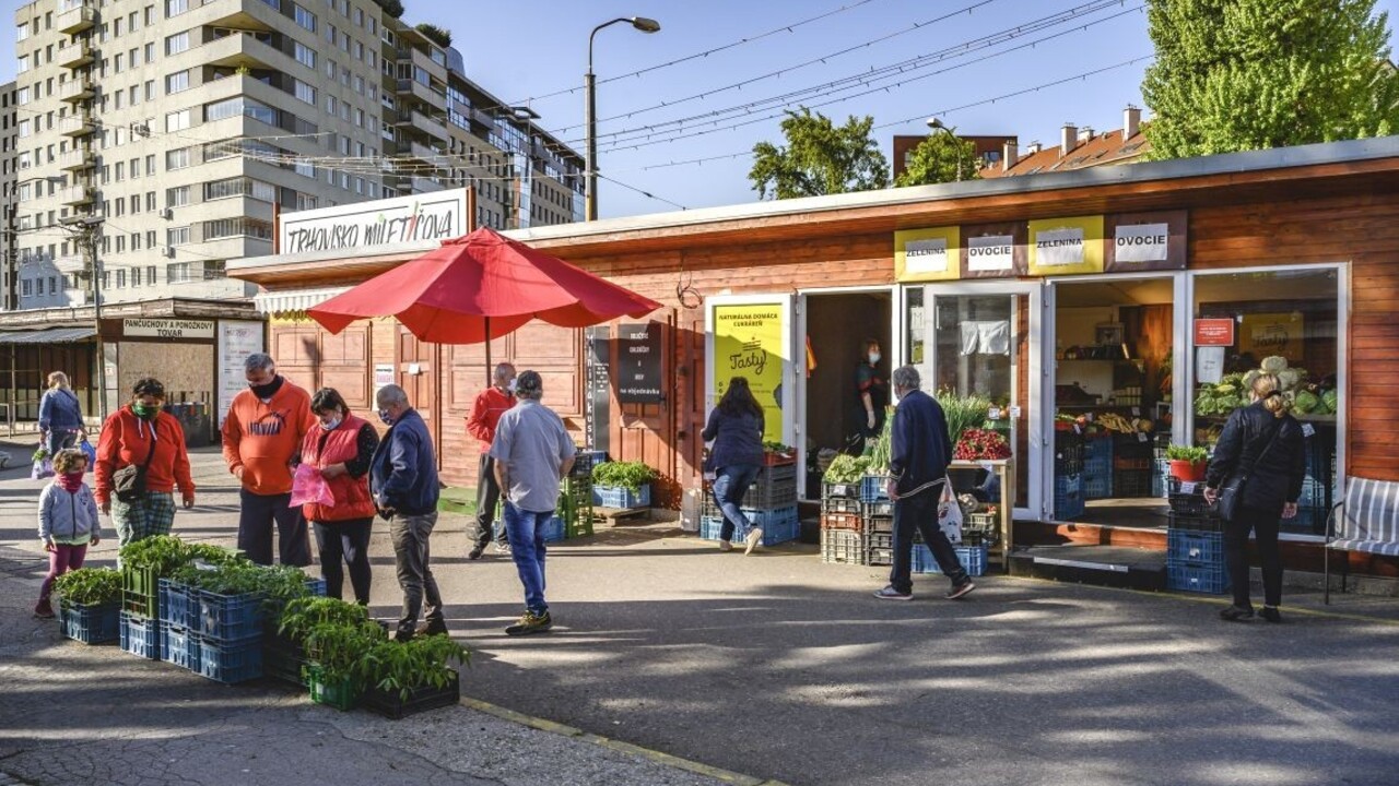 Kľúčové bratislavské trhovisko otvorili. Platia viaceré pravidlá