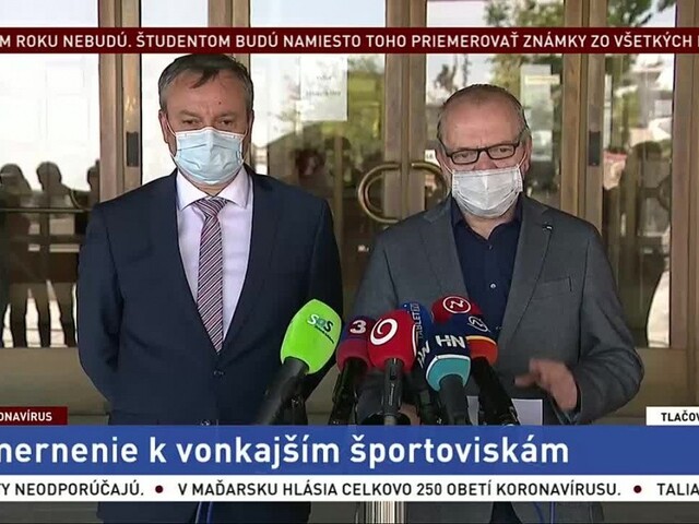TB predstaviteľov ministerstva školstva o usmernení k vonkajším športoviskám