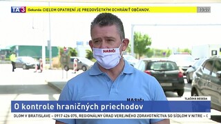 Brífing R. Mikulca o kontrole hraničných priechodov