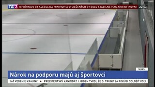 Dostali výnimku. Nárok na podporu majú už aj športovci